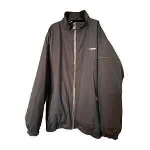 Asgrow Men's Waterproof Jacket Dri-Duck Black 4XL Logo Style No 8640150